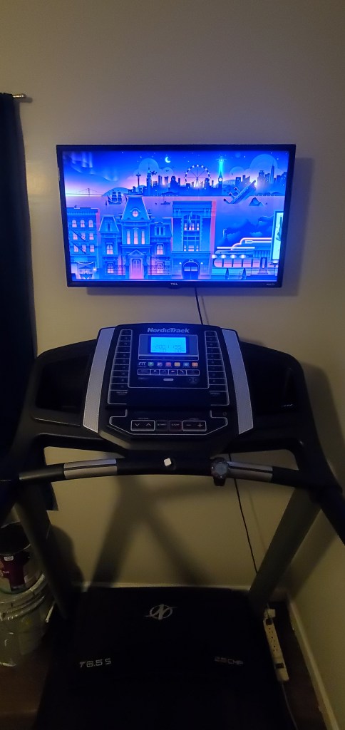 This is photo of my Nordic
Tredmill